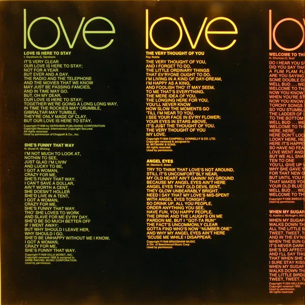 Love Is Here To Stay