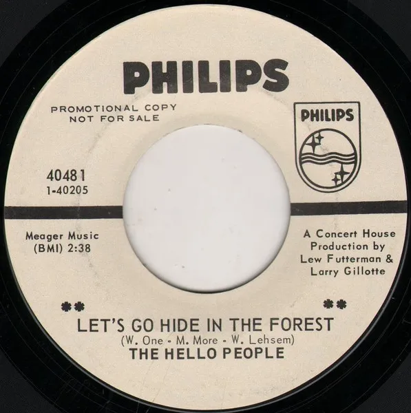 Let's Go Hide In The Forest / Disparity Waterfront Blues
