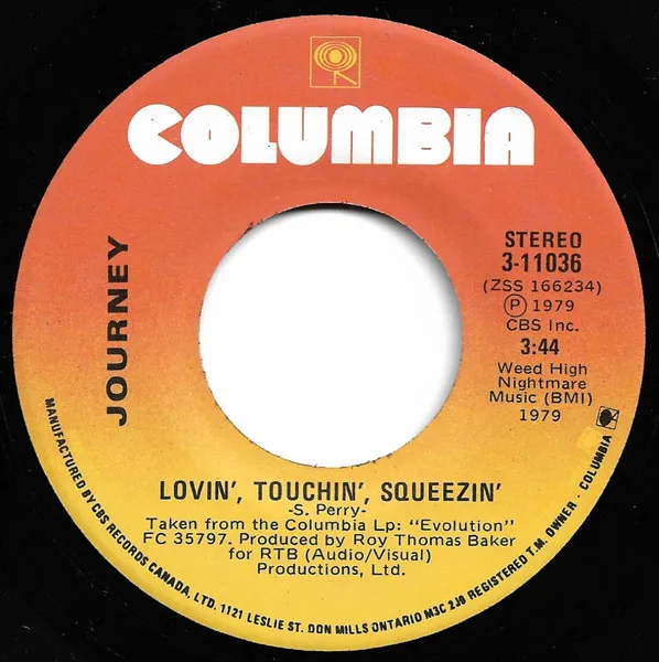 Lovin', Touchin', Squeezin'