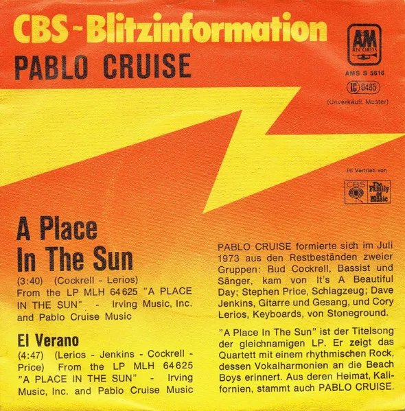A Place In The Sun / El Verano