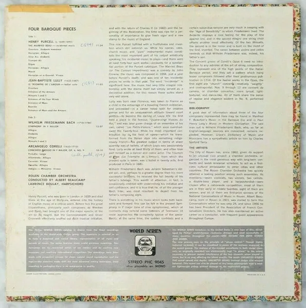 Married Beau Suite / Triumph Of Love / Other Baroque Works