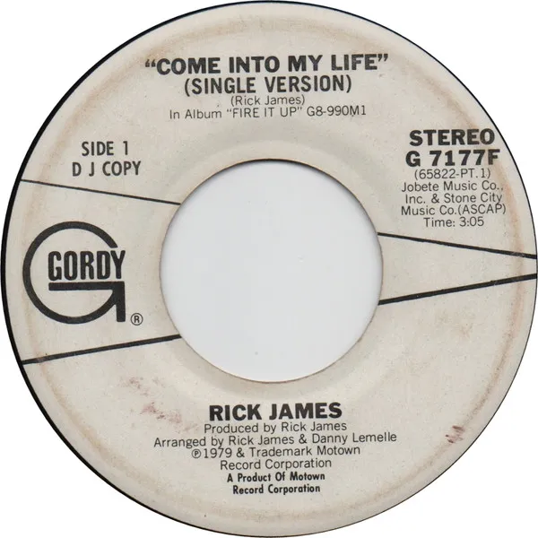 Come Into My Life (Single Version) /  Come Into My Life (Album Version)