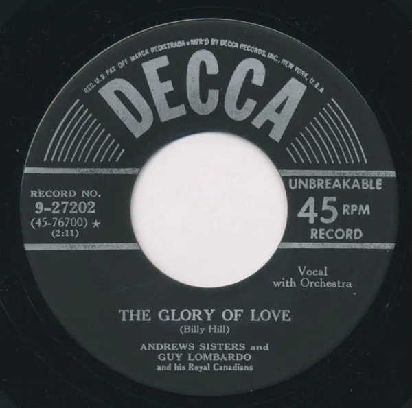 The Glory Of Love