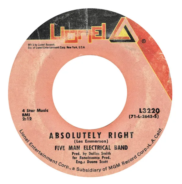 Absolutely Right / (You And I) Butterfly