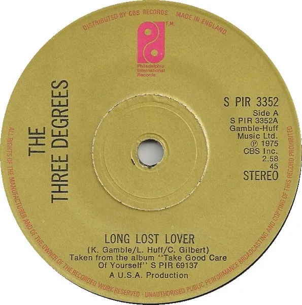 Long Lost Lover
