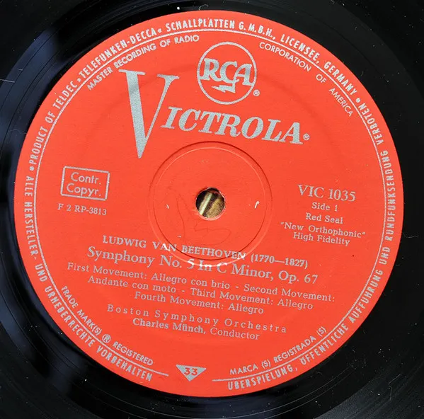 Beethoven Symphony No. V In C Minor / Schubert Symphony No. VIII In B Minor "Unfinished"