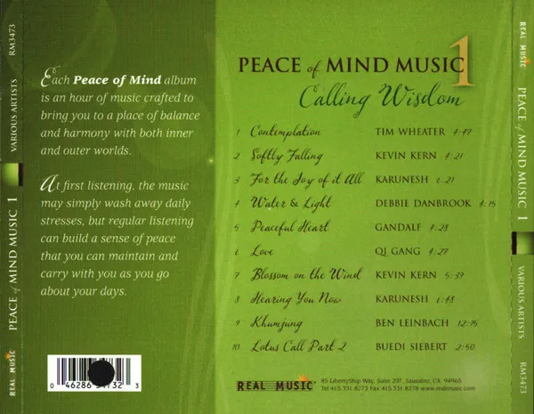 Peace of Mind Music 1