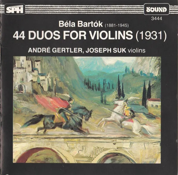 44 Duos For Violins (1931)