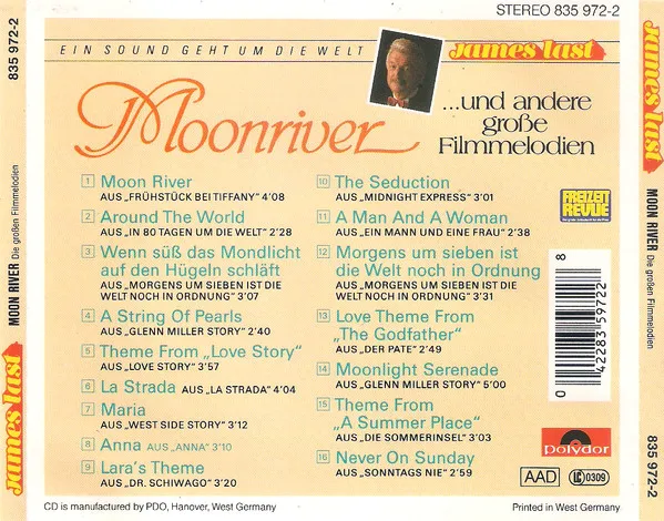 Moonriver ... Und Andere Große Filmmelodien