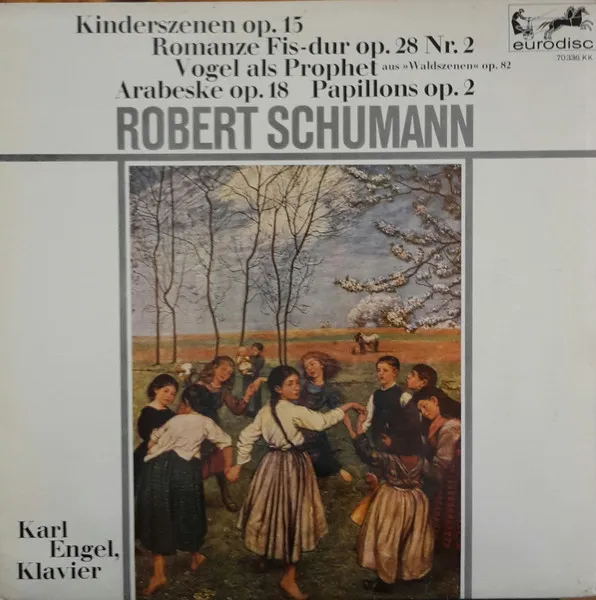 Kinderszenen Op. 15, Romanze Fis-dur Op. 28 Nr. 2, Vogel Als Prophet, Arabeske Op. 18, Papillons Op. 2