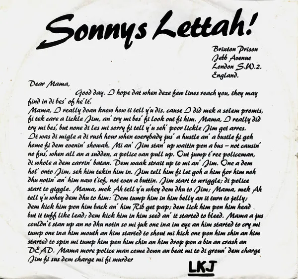 Sonny's Lettah!