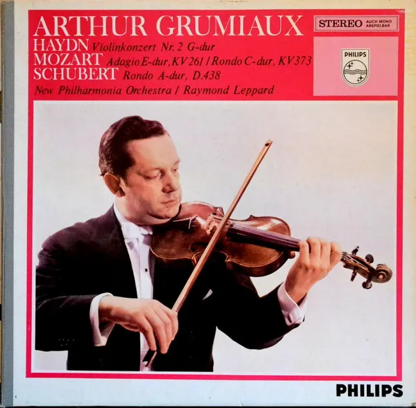 Violinkonzert No. 2 G-Dur / Adagio E-Dur, K.261 / Rondo In C Major, K.373 / Rondo A-Dur, D.438