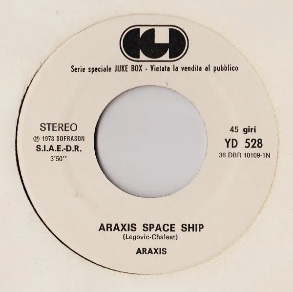 Araxis Space Ship / Tu Non Mia