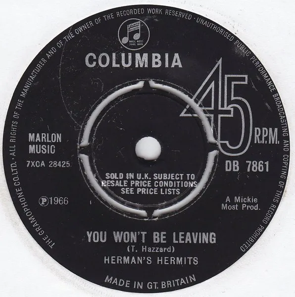 You Won't Be Leaving
