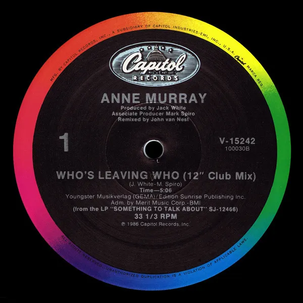 Who's Leaving Who (12" Club Mix)