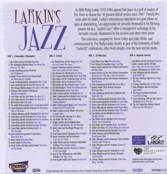 Phillip Larkin's Jazz