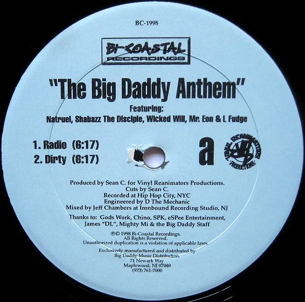 The Big Daddy Anthem