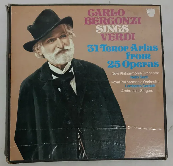 Carlo Bergonzi Chante Verdi - 31 Airs pour ténor