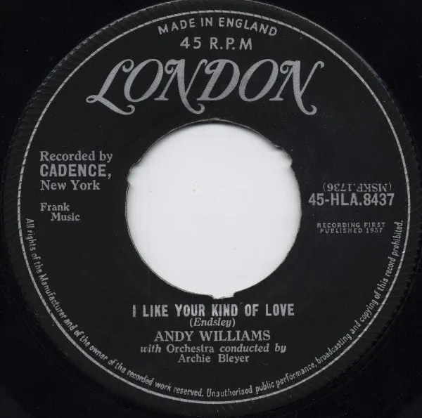 I Like Your Kind Of Love