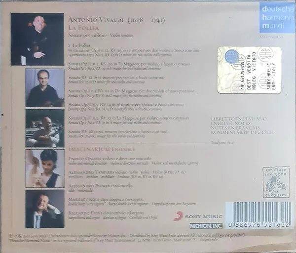 La Follia. Violin Sonatas