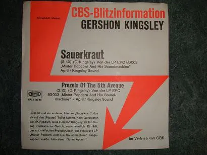 Sauerkraut / Prezels Of The 5th Avenue