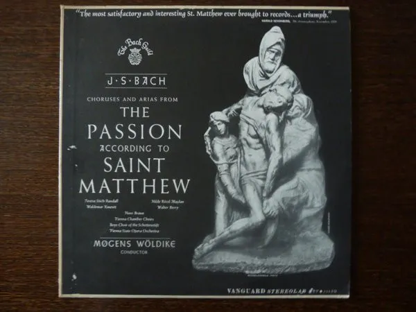 The Passion According To Saint Matthew