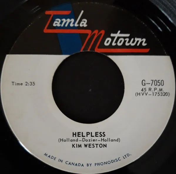 Helpless / A Love Like Yours (Don't Come Knocking Everyday)