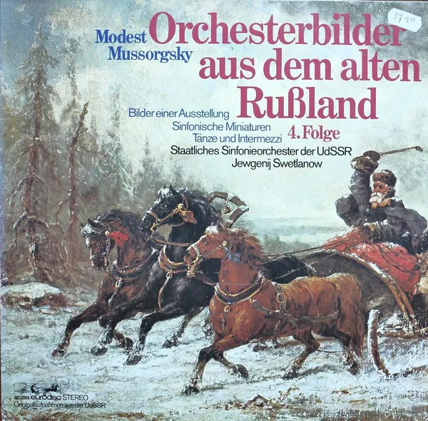 Orchesterbilder Aus Dem Alten Russland (4. Folge)