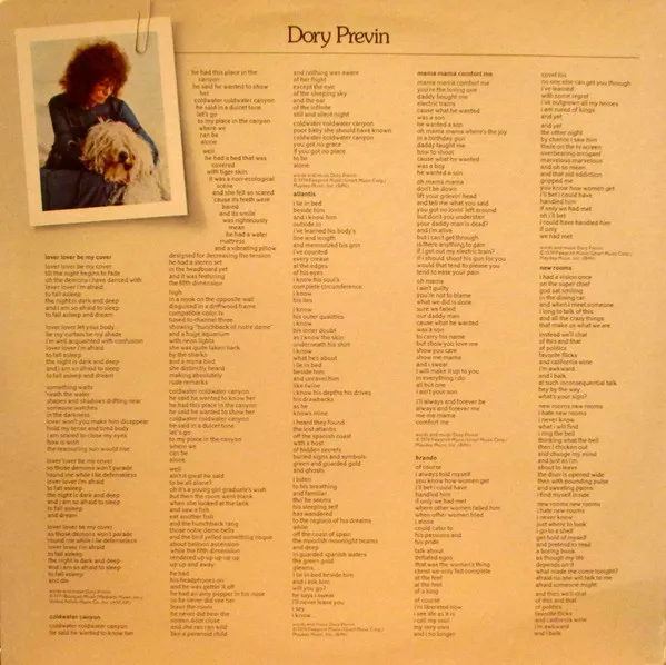 Dory Previn