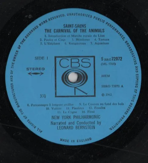The Carnival Of The Animals / The Young Person's Guide To The Orchestra