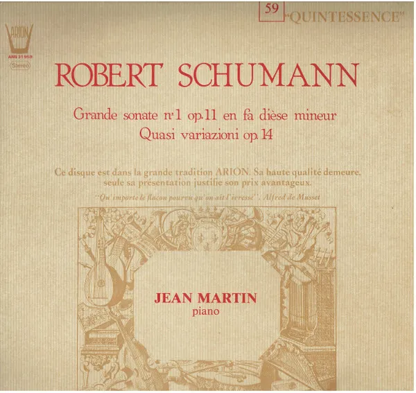 Grande Sonate No.1 Op.11  En Fa Dièse Mineur / Quasi Variazioni Op. 14