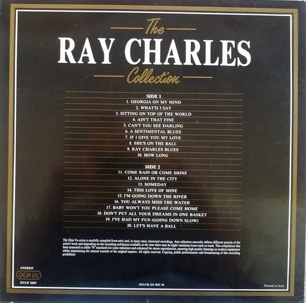The Ray Charles Collection - 20 Golden Greats
