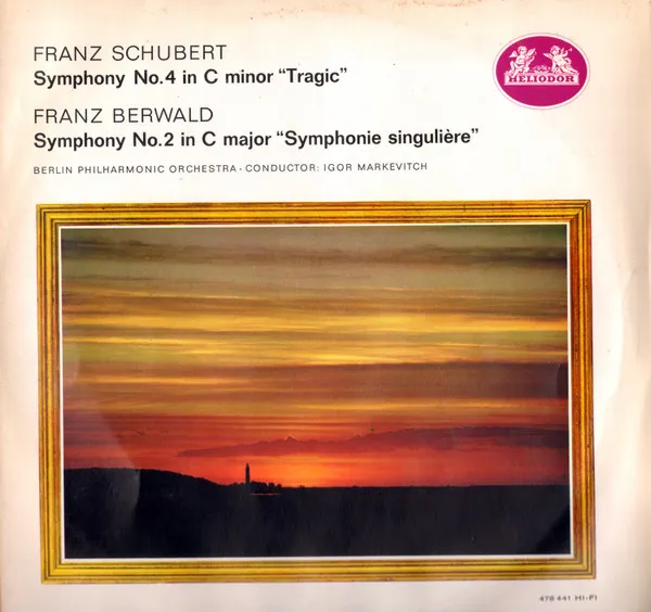 Symphony No.4 In C Minor " Tragic" . Symphony No.2 In C Major " Symphonie Singuliere"