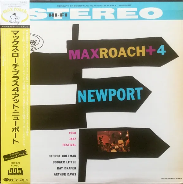 Max Roach + Four At Newport