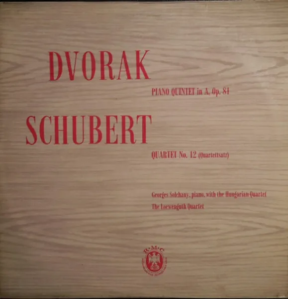 Piano Quintet In A, Op. 81 / Quartet No 12 (Quartettsatz)