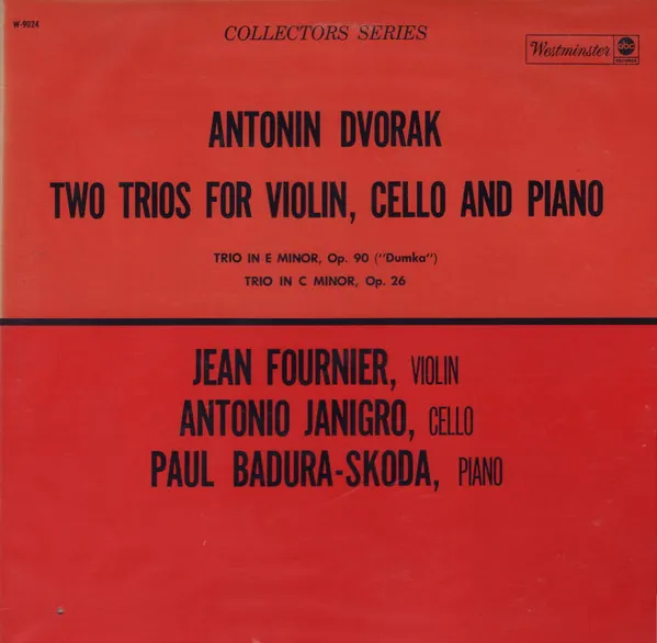 Two Trios For Violin, Cello And Piano (Trio In E Minor, Op. 90('Dumka') / Trio In C Minor, Op. 26)