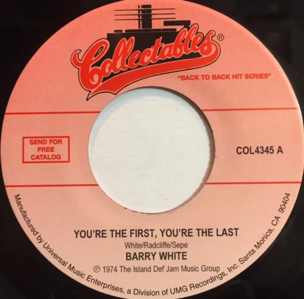 I'm Gonna Love You Just A Little / You're The First, The Last