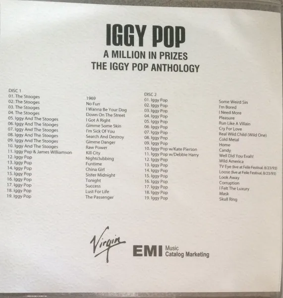 A Million In Prizes: The Iggy Pop Anthology