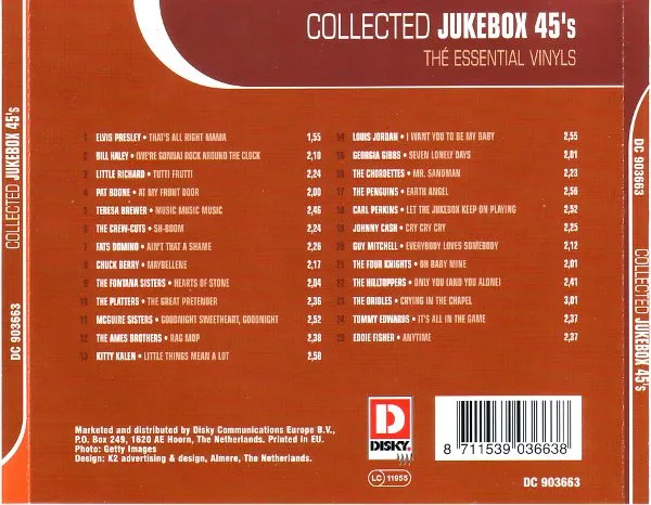 Collected -Jukebox 45's