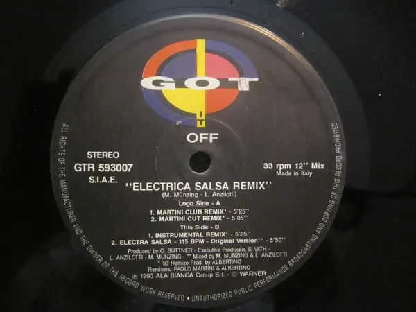Electrica Salsa (Baba Baba) (The Original '93 Remix)