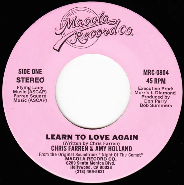 Learn To Love Again / Lady In Love
