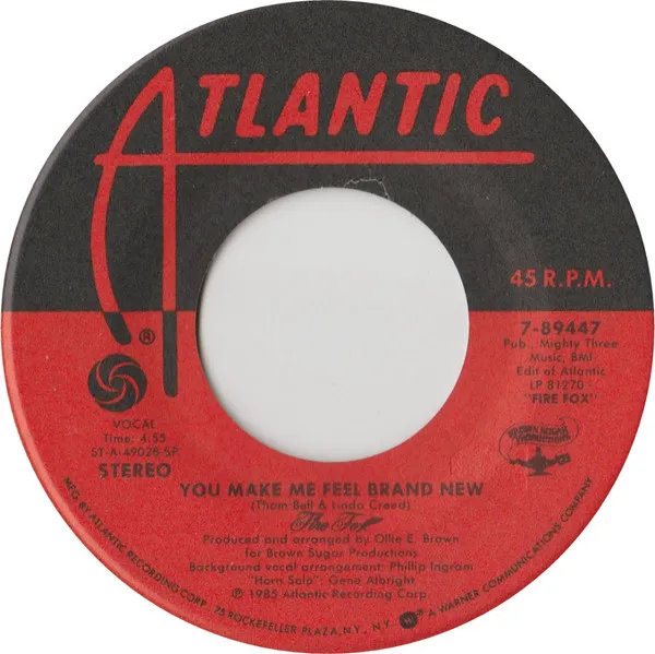 You Make Me Feel Brand New / We Just Wanna Dance