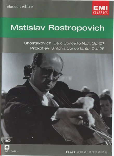 Cello Concerto No.1, Op.107 / Sinfonia Concertante, Op.125