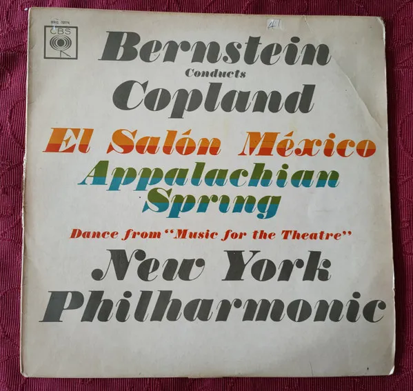 El Salón México / Appalachian Spring / Dance From "Music For The Theatre"