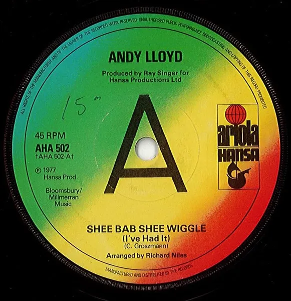 Shee Bab Shee Wiggle (I've Had It)