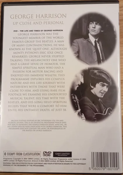 Up Close And Personal (The Life And Times Of George Harrison)