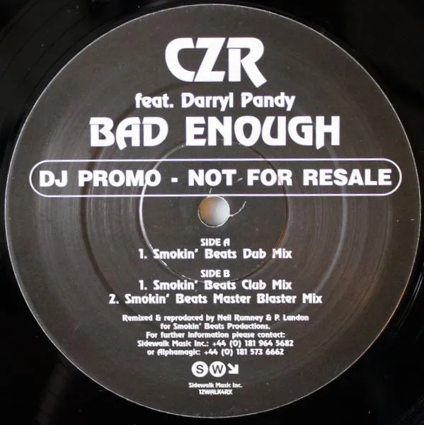 Bad Enough (The Smokin’ Beats Remixes)
