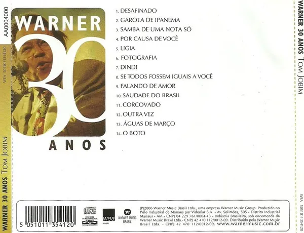Warner 30 Anos