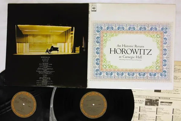 An Historic Return Horowitz At Carnegie Hall (A Recording Of His First Concert In Twelve Years)