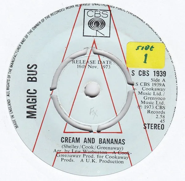 Cream And Bananas